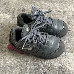 Nike Shox Shoes Gray Pink Baby Girl 9C 848119-006 Toddler Sneakers